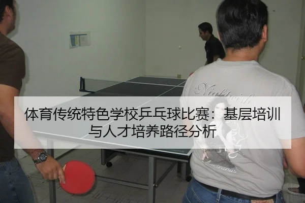体育传统特色学校乒乓球比赛：基层培训与人才培养路径分析